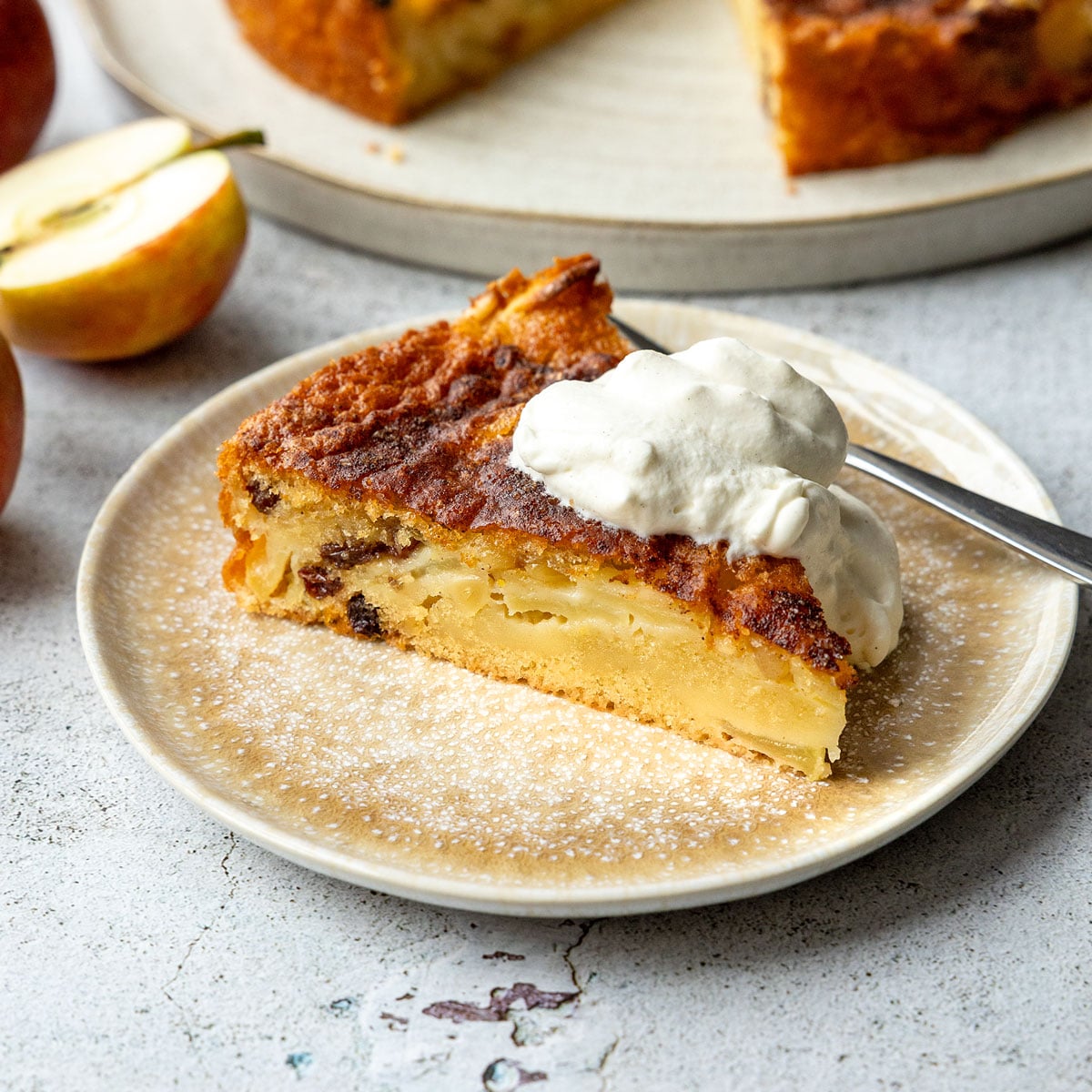 Sizilianischer Apfelkuchen 