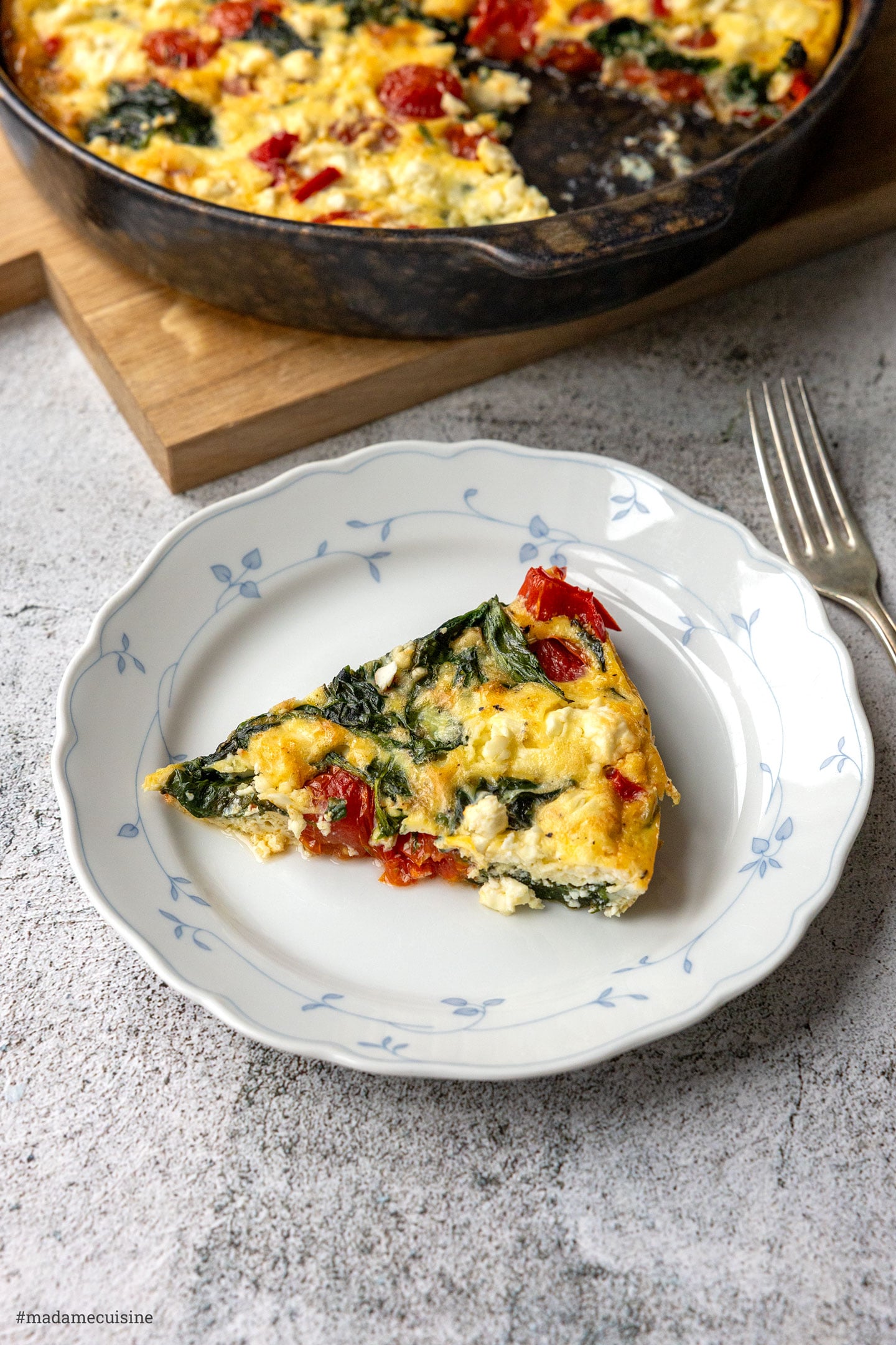 Eine köstliche leichte Mahlzeit