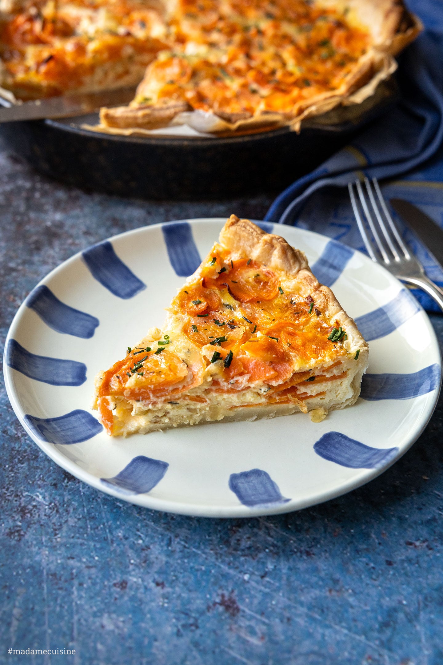 Karotten-Quiche | Madame Cuisine Rezept