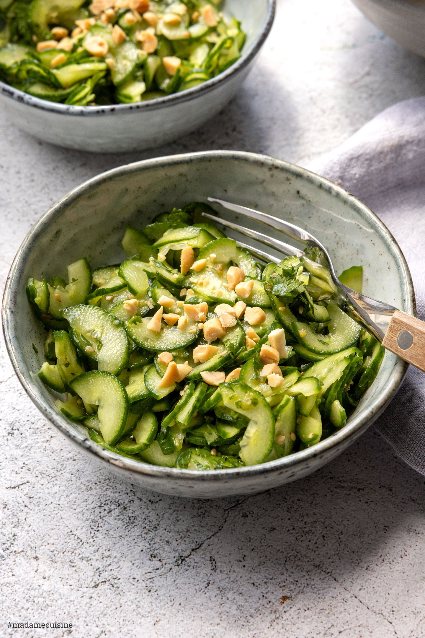crunchy Erdnüsse als Topping
