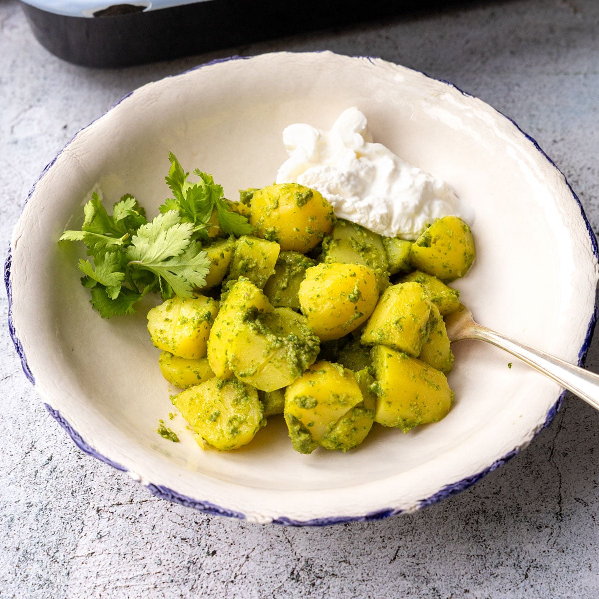 Kartoffeln mit Salsa Verde