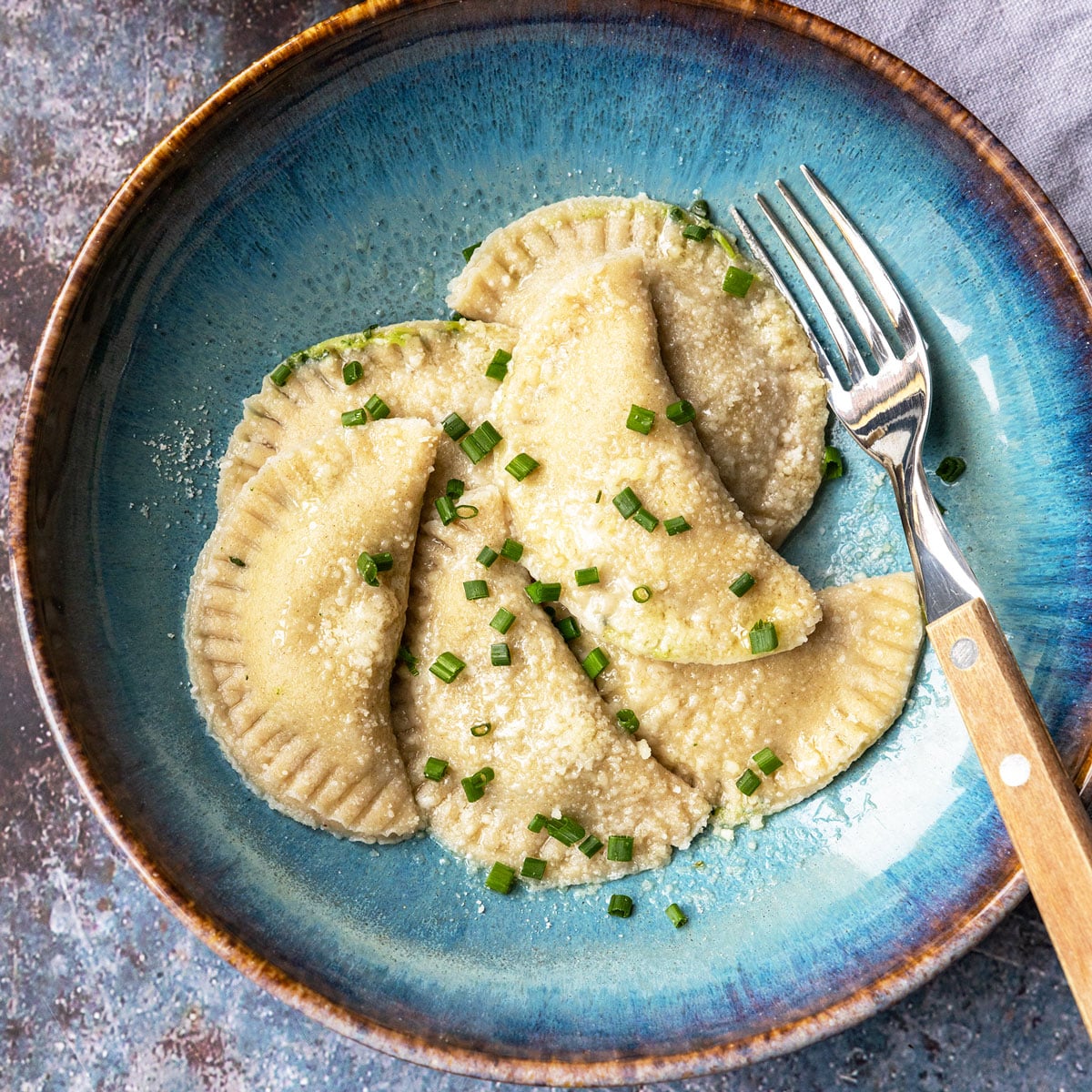 Südtiroler Schlutzkrapfen – Originalrezept mit Spinat & Topfen