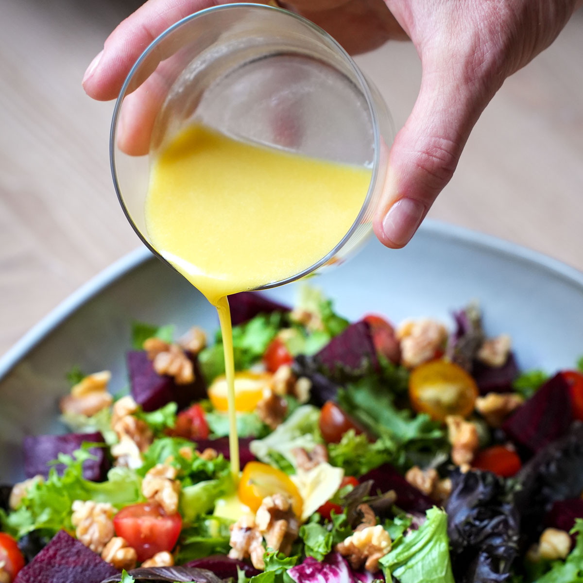 Das wirklich beste Salatdressing 