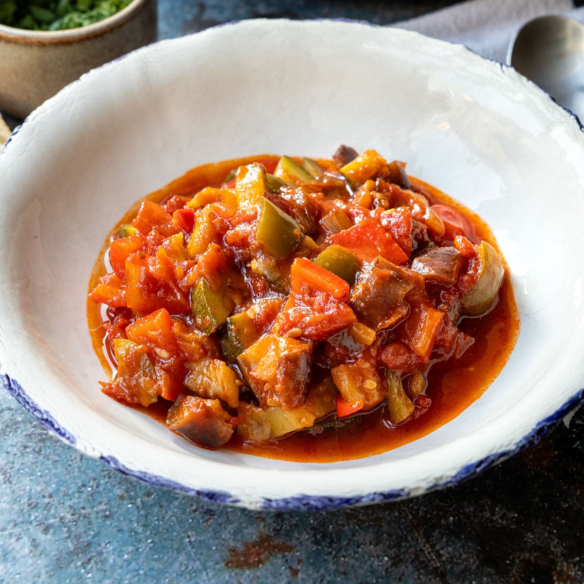 Pisto - traditionelle spanische Gemüsepfanne